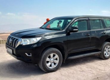 Real Toyota Prado 4x4 for a chauffeur transfer in Morocco
