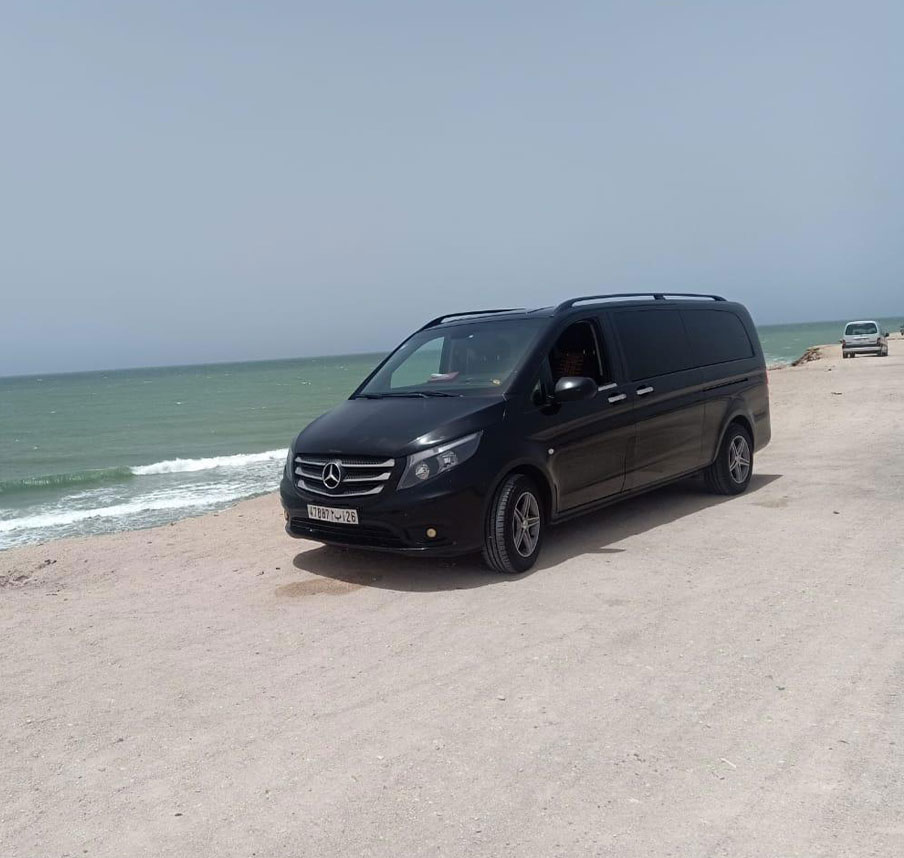 EasyTake Mercedes vehicle for private passenger transport in Morocco