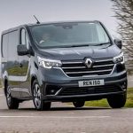 Real Renault Trafic minibus for small-group transfers in Marrakech
