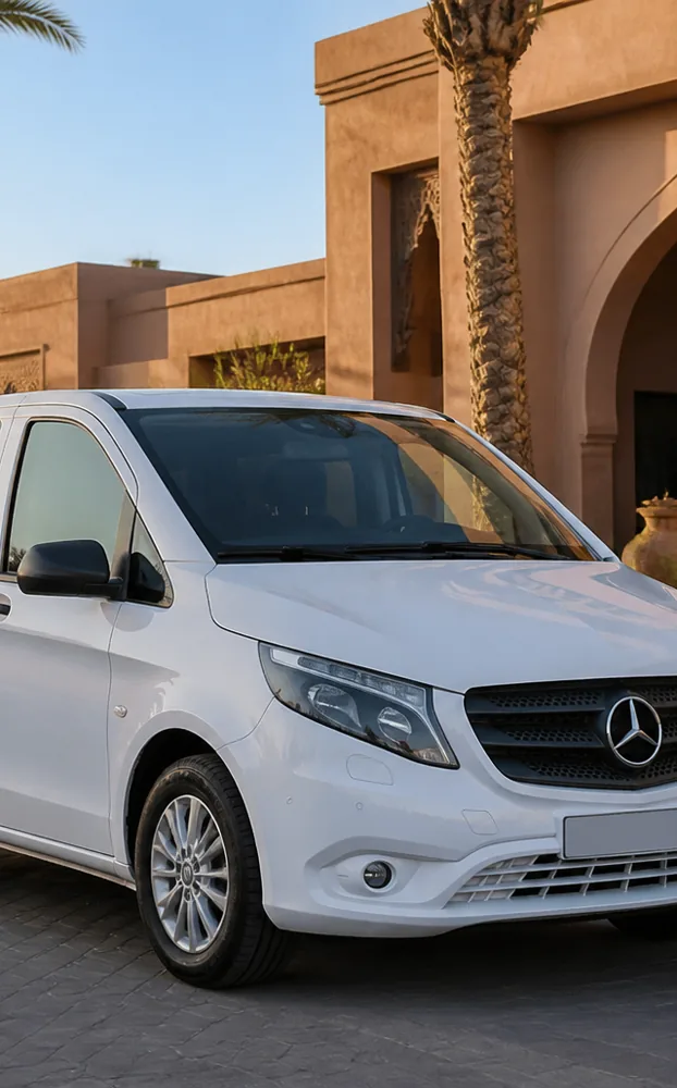 Mercedes Vito private transfer in Marrakech